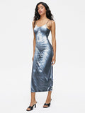 Sculpture Aesthetics Human Body Sleeveless Maxi Dress