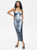 Sculpture Aesthetics Human Body Sleeveless Maxi Dress