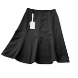 Summer new design slim black slim silhouette fishtail skirt flared skirt female medium long 3215