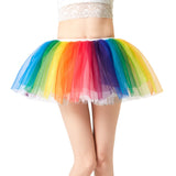 high-end short mesh tutu skirt adult A-line pleated sexy hot girl pure desire tutu skirt