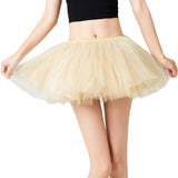 high-end short mesh tutu skirt adult A-line pleated sexy hot girl pure desire tutu skirt