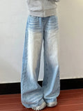 Y2k Vintage Baggy Jeans Woman Korean Fashion Denim Pants Harajuku Streetwear Kpop Casual Trousers Japanese Style Spring