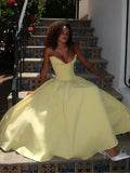 Women Elegant Yellow Pleated Evening Gowns Sleeveless Deep V Neck Off Shoulder Backless Long Dresses Lady Sexy Party Robes