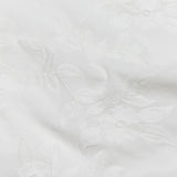 New Women's Dress Sexy A Line White Lace Embroidery Dress Mini Ruffle Summer Holiday Party Dress High Quality