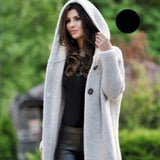 Casual Long Knitted Cardigan Women Tops Vintage Solid Elegant Loose Soft Sweater Coat Korean Fashion Streetwear Clothes