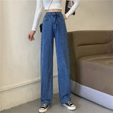 vintage spring 2022 womens fashion high waist Women's Wide leg jeans baggy woman denim capris Pants jean mom jeans trousers