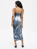 Sculpture Aesthetics Human Body Sleeveless Maxi Dress