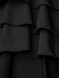 Y2k Balletcore Black Ruffles Dress Mini Dress