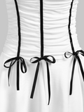 Y2k White Dress Mini Dress