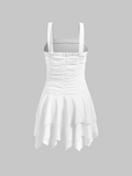 Y2k White Dress Mini Dress